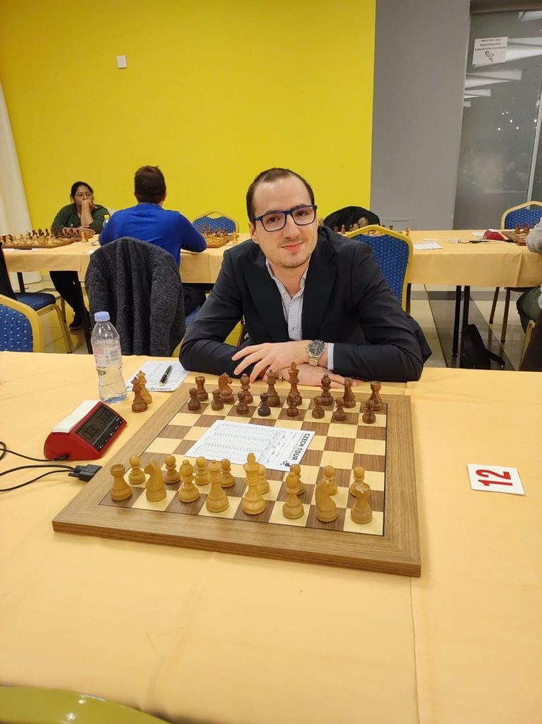 Florian Roch lors du tournoi Czech Tour d'échecs de Prague